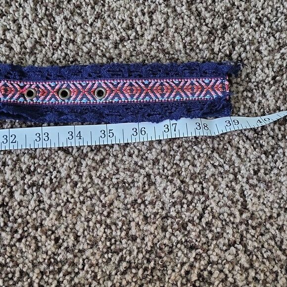 Boho multi color belt - Picture 4 of 6
